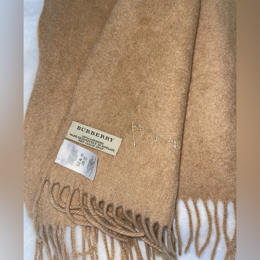 Authentic Cashmere Burberry Scarf